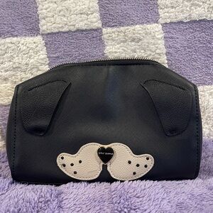 Betsey Johnson Puppy Cosmetics bag